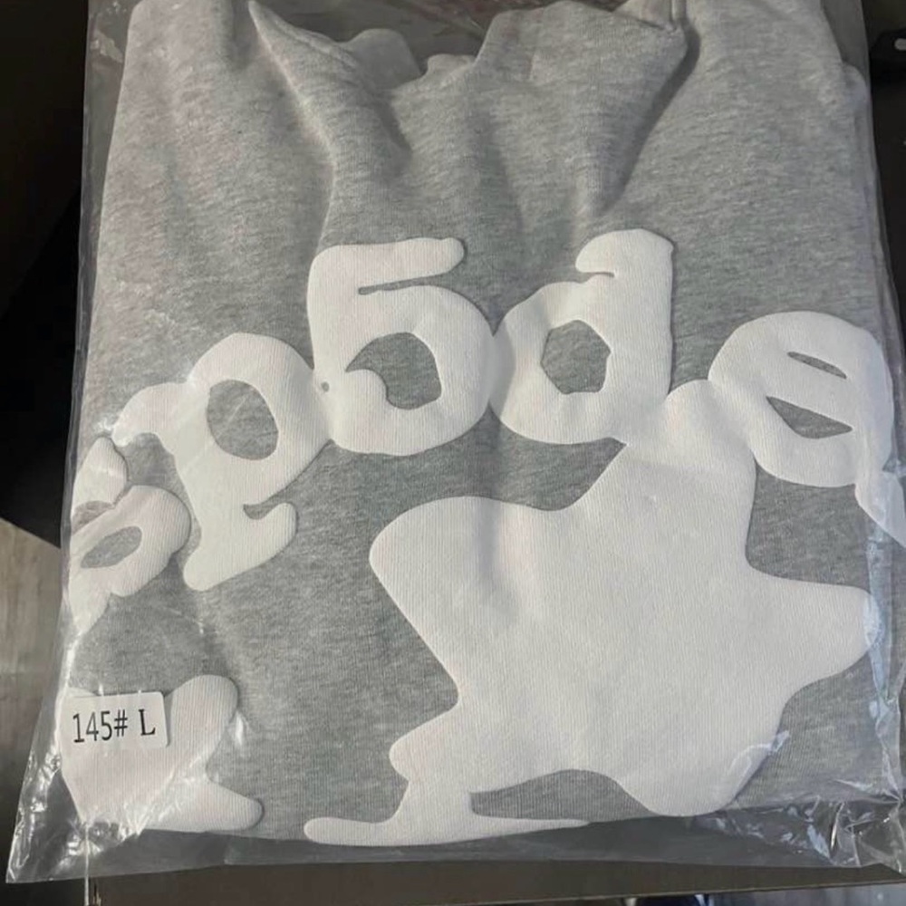 Sp5der Gray Colorway Fashion Men’s Hoodie